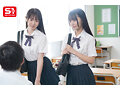 思春期の夏休み幼馴染がふざけて女子同士でキス…見てた僕も興奮しベロキス3Pしまくった 渚あいり 白上咲花 画像3