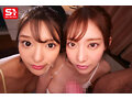 これが夢の顔射性活！父の再婚で出来たスーパー美人姉妹が毎日オナる僕のザーメンをすっごい美貌の顔面で受け止める 画像8